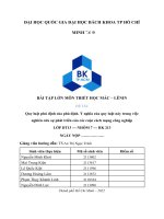 (TIỂU LUẬN) bài tập lớn quy luật phủ định của phủ định  ý nghĩa của quy luật này trong việc nghiên cứu sự phát triển của các cuộc cách mạng công nghiệp 