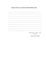 (TIỂU LUẬN) bài tập lớn quản lý dịch vụ thu phí 