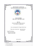 (TIỂU LUẬN) bài tập NHÓM môn QUẢN TRỊ CHIẾN lược đề tài PHÂN TÍCH môi TRƯỜNG NGÀNH của CÔNG TY MOBIFONE 