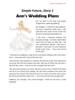 Future tense exercise short story  