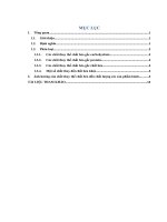 (TIỂU LUẬN) ảnh hưởng của chất thay thế chất béo đến chất lượng các sản phẩm bánh 