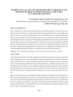 NGHIÊN CỨU CÁC YẾU TỐ ẢNH HƯỞNG ĐẾN Ý ĐỊNH MUA SẢN PHẨM DUNG DỊCH VỆ SINH NAM LOLI  THE WOLF CỦA SINH VIÊN HUTECH