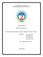 (TIỂU LUẬN) bài tập NHÓM môn KINH tế đầu tư 2 chủ đề phân tích hoạt động đầu tư tại công ty cổ phần sữa việt nam  vinamilk 