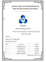 (TIỂU LUẬN) bài tập lớn thiết kế hệ thống cơ điện tử đề tài thiết kế, mô phỏng xe tự cân bằng dựa vào khái niệm con lắc ngược 