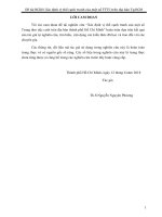 Xác định vị thế cạnh tranh của một số trung tâm tiệc cưới tại địa bàn thành phố hồ chí minh 