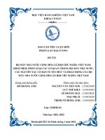 TIỂU LUẬN TRIẾT HỌC MÁC  LÊ NIN  BỘ MÁY NHÀ NƯỚC CỘNG HÒA XÃ HỘI CHỦ NGHĨA VIỆT NAM KHÁI NIỆM, PHÂN LOẠI CÁC CƠ QUAN TRONG BỘ MÁY NHÀ NƯỚC VIỆT NAM