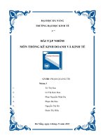 (TIỂU LUẬN) bài tập NHÓM môn THỐNG kê KINH DOANH và KINH tế  nhu cầu mua laptop của sinh viên trường đại học kinh tế   đại học đà nẵng 