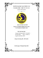 (TIỂU LUẬN) báo cáo bài tập lớn MẠNG cảm BIẾN KHÔNG dây WSN và ỨNG DỤNG TRONG NGN 