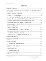 Báo cáo thực tập tổng hợp tại Tổng Công ty Viễn thông Quân đội Viettel