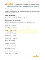 giai sbt hoa 8 bai 25 su oxi hoa phan ung hoa hop ung dung cua oxi 