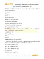 trac nghiem hoa 8 bai 2 co dap an 