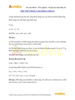 bai tap hoa 8 bai 15 dinh luat bao toan khoi luong co dap an 