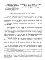 Tổ chức dạy học môn Tiếng Anh, mơn Tin học theo Chương trình GDPT 2018 cấp Tiểu học