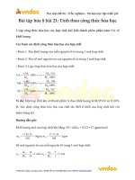 bai tap hoa 8 bai 21 tinh theo cong thuc hoa hoc 