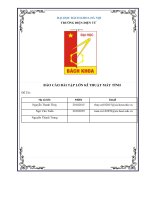 (TIỂU LUẬN) báo cáo bài tập lớn kĩ THUẬT máy TÍNH  tổng quát về RAM 