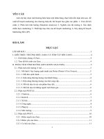 (TIỂU LUẬN) anh chị hãy chọn một thương hiệu hoặc một nhãn hàng, thực hiện tiểu luận như sau đề xuất kế hoạch marketing cho thương hiệu đó 