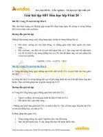 giai sbt hoa 8 bai 28 khong khi su chay 