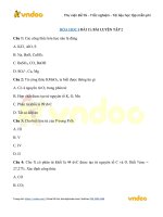 trac nghiem hoa hoc 11 