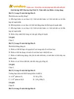 giai sbt hoa hoc 8 bai 31 