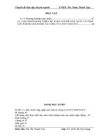 Hoàn thiện kế toán chi phí sản xuất và tính giá thành sản phẩm tại công ty Cổ phần 873 Xây dựng công trình giao thông