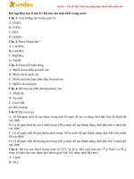 trac nghiem hoa hoc 8 bai 41 