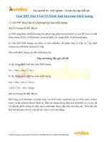 giai sbt hoa 8 bai 15 dinh luat bao toan khoi luong 