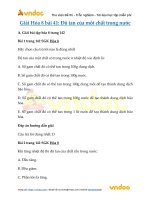giai hoa 8 bai 41 do tan cua mot chat trong nuoc 