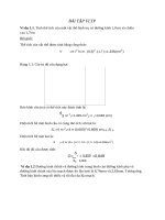 (TIỂU LUẬN) bài tập VLTP ví dụ 1 1  tính thể tích của một vật thể hình trụ có đường kính 1,0cm và chiều cao 1,7cm 