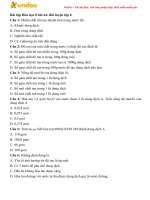 trac nghiem hoa hoc 8 bai 44 