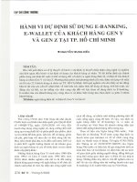 Hành vi dự định sử dụng e banking, e wallet của khách hàng gen y và gen z tại TP  hồ chí minh6 