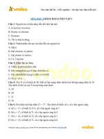 trac nghiem hoa hoc 8 bai 8 