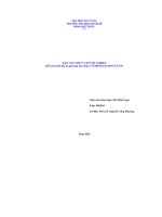 (TIỂU LUẬN) báo cáo THỰC tập tốt NGHIỆP (kế toán thuế giá trị gia tăng tại công ty TNHH BÁCH HOA XUÂN) 