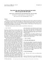 Quy trình đơn giản tổng hợp flutamide làm thuốc điều trị ung thư tiền liệt tuyến 