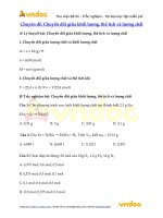 chuyen doi giua khoi luong the tich va luong chat co dap an 