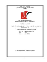 Tiểu luận môn kỹ năng giải quyết vụ án hình sự trần văn cảnh lợi dụng chức vụ quyền hạn khi thi hành công vụ 