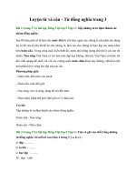 vo bai tap tieng viet lop 5 trang 3 luyen tu va cau tu dong nghia 