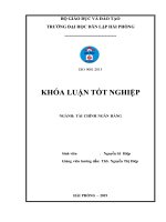 Khóa luận phân tích tình hình sử dụng vốn lưu động với việc nâng cao hiệu quả sử dụng vốn lưu động của công ty TNHH DVTM liên hương 