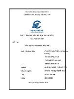 (TIỂU LUẬN) báo cáo CHUYÊN đề học PHẦN môn mã NGUỒN mở đề tài xây DỰNG WEBSITE bán XE 