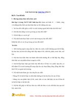 giai bai tap sbt sinh hoc 8 bai 31 