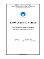 Khóa luận một số giải pháp marketing nhằm đẩy mạnh tiêu thụ sản phẩm của công ty TNHH gas petrolimex hải phòng 