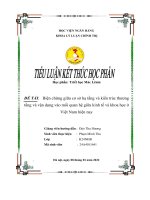 (TIỂU LUẬN) biện chứng giữa cơ sở hạ tầng và kiến trúc thượng tầng và vận dụng vào mối quan hệ giữa kinh tế và khoa học ở việt nam hiện nay 