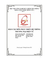 (TIỂU LUẬN) báo cáo môn PHÁT TRIỂN hệ THỐNG THƯƠNG mại điện tử GIỚI THIỆU hệ THỐNG BoEC 