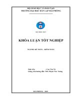Khóa luận hoàn thiện tổ chức kế toán doanh thu, chi phí và xác định kết quả kinh doanh tại công ty xăng dầu khu vực III 