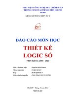 (TIỂU LUẬN) báo cáo môn học THIẾT kế LOGIC số sự phát triển của thiết kế logic số 