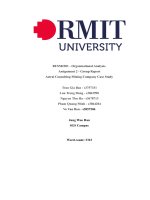 (TIỂU LUẬN) functionalism and social relativism theories since these two business concepts are most suitable with the mining industry (burrell, g ,  morgan, g  1979)  furthermore, 