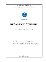 Khóa luận tốt nghiệp các giải pháp nâng cao hiệu quả sử dụng vốn lưu động tại công ty TNHH thương mại vận tải hải đạt 