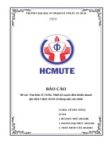 (TIỂU LUẬN) báo cáo đề tài tìm hiểu IC74194  thiết kế mạch điều khiển thanh ghi dịch 2 dịch 16 bit sử dụng một nút nhấn 