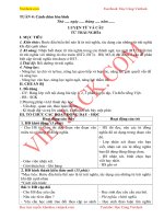 Giáo án tiếng việt lớp 5 tuần 4 luyện từ và câu từ trái nghĩa mới nhất 