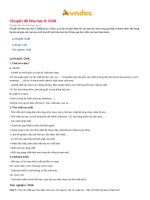 Chuyên đề Hóa học 8: Chất