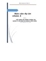 (TIỂU LUẬN) báo cáo dự án nhóm 3 đề tài xây dựng hệ thống thông tin quản lý cho nhà xe khách liên hưng 